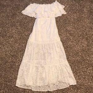 Lulu’s White Maxi Dress
